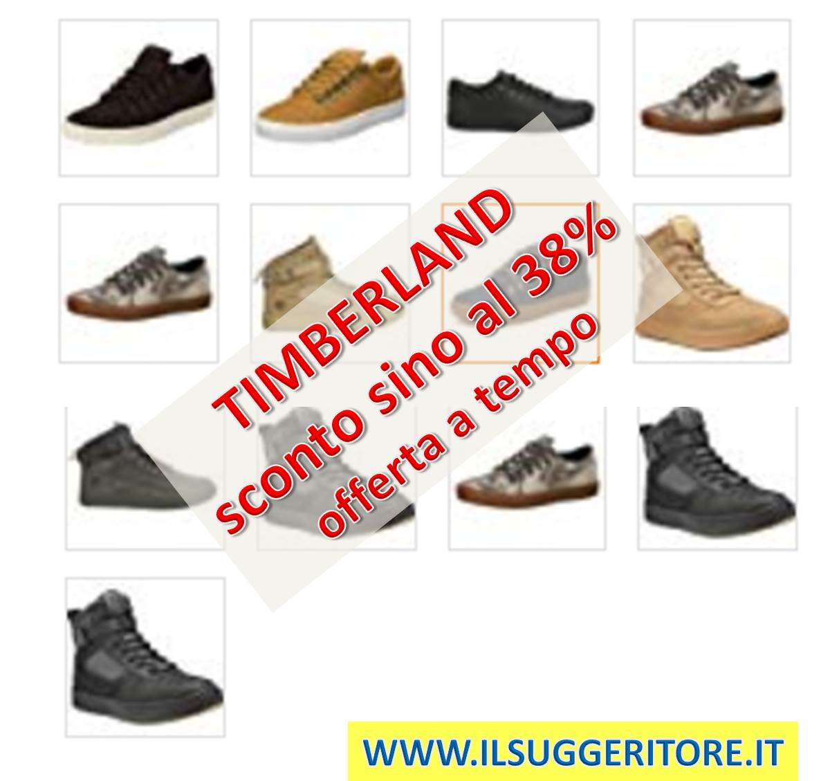 timberland in offerta